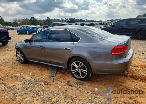 2015 Volkswagen Passat Se из США, поврежденный, VIN 1VWBV7A36FC032256